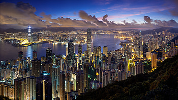 Victoria Peak, Hong Kong HD wallpaper