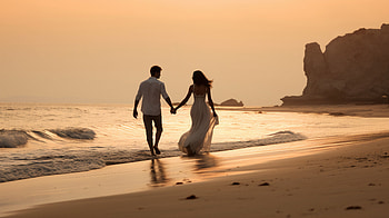 AI Art, Romantic HD wallpaper