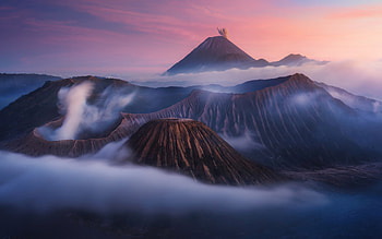 Mount Bromo Java Indonesia, bromo, mount, indonesia, java HD wallpaper
