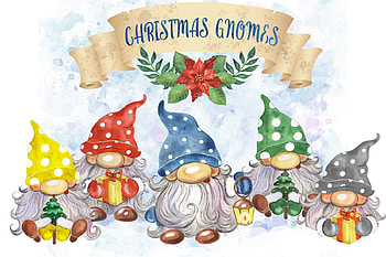 christmas gomes, holday, gnomes, christmas, winter, birtay, jesus HD wallpaper