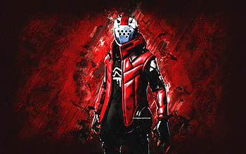 Fortnite Crimson X-Lord Skin, Fortnite, main characters, red stone background, Crimson X-Lord, Fortnite skins, Crimson X-Lord Skin, Crimson X-Lord Fortnite, Fortnite characters HD wallpaper
