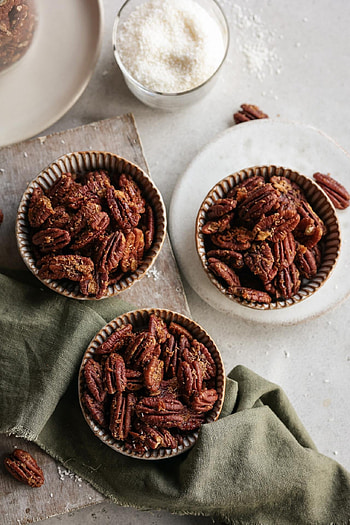 Pecans, Candied coconut, Cinnamon pecans, Pick Up Limes HD phone wallpaper