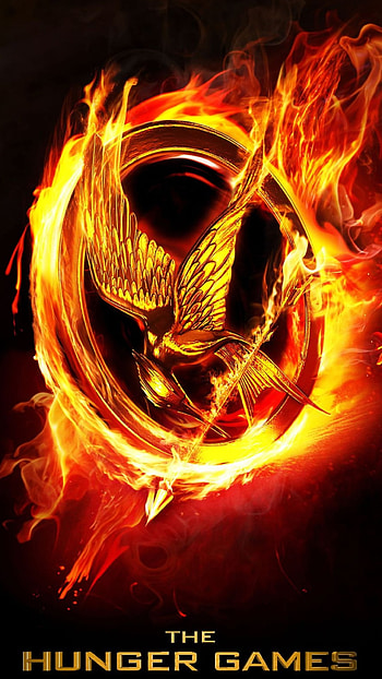 The Hunger Games: Catching Fire, Hunger Games movies, Iconic logo, Fan-favorite franchise HD phone wallpaper