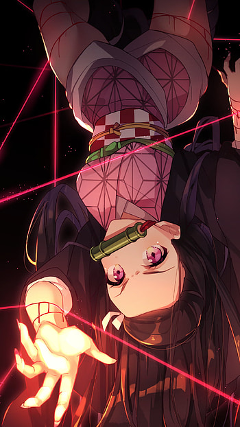 nezuko, reverse , reverse HD phone wallpaper