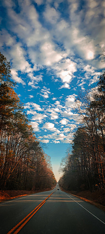 cloudy roads, cloud, sky HD phone wallpaper
