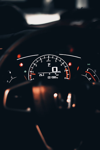 Honda, gauge, cars, car, aitomotive, civic HD phone wallpaper