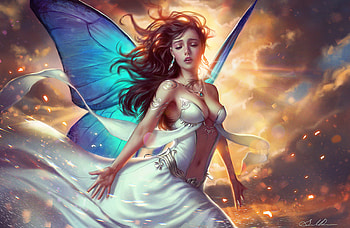 The Depths Of Passion Fantasy Girl, fantasy-girls, fantasy, artist, artwork, digital-art, deviantart HD wallpaper