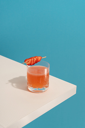 Food, Strawberry, Glass, Drink, Beverage, Cocktail HD phone wallpaper