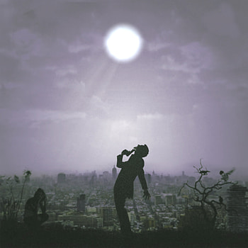 Broken, sky, gun, new, city, dark, skyline, sun HD phone wallpaper