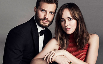 Jamie Dornan, Fifty Shades of Grey, American actors, Couple HD wallpaper