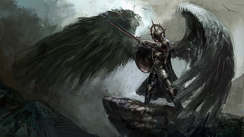 | Background ID:545446. Fantasy Angel Warrior HD wallpaper