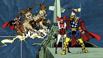 Comic, Thor HD wallpaper