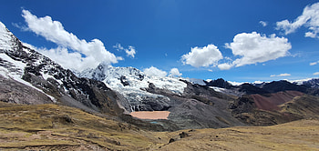 Ausangate Peru, Mountain, Trek, Travel, Rainbow Mountain, Ausangate, Tours, Hike HD wallpaper