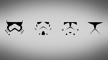 Star Wars, Stormtrooper, Simple, Clone Trooper, Minimalism . HD wallpaper