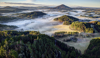 Forests Czech Republic Parks Bohemian Switzerland, switzerland, nature HD wallpaper