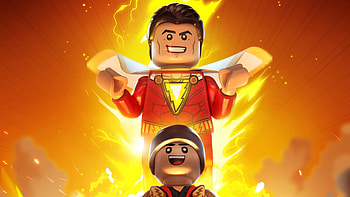 Lego Shazam, shazam, superheroes, artwork, lego HD wallpaper