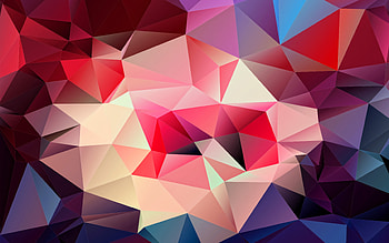 purple low poly background, abstract crystals, colorful backgrounds, creative, colorful background, geometric art, low poly patterns, low poly background, geometric shapes, low poly art HD wallpaper