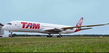 TAM Linhas Aereas, A350 XWB, Aircraft details, Brazilian airline HD wallpaper