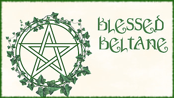 Blessed Beltane, witch, holiday HD wallpaper