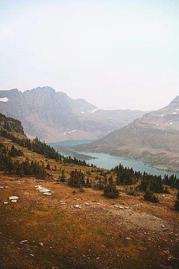 Landscape, Nature, Rivers, Mountains, Fog HD phone wallpaper