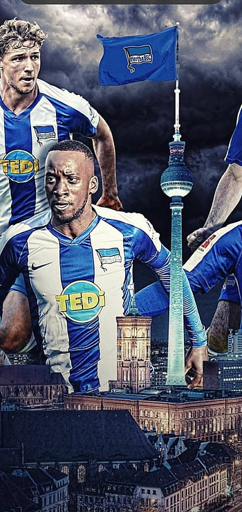 Hertha BSC, sports uniform, berlin football, Bundesliga HD phone wallpaper