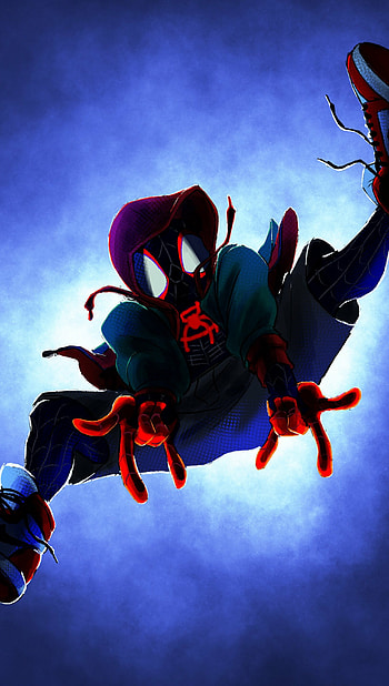 Miles Morales in Spider-Man: Into the Spider-Verse, Ultra , Thrilling action HD phone wallpaper