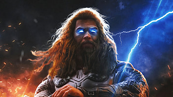 Thor: Love and Thunder, 2021 movie, Superheroes HD wallpaper