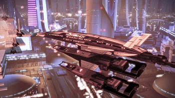 Normandy, Mass Effect 2 HD wallpaper