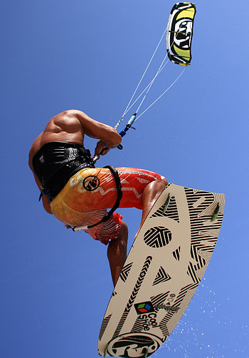 Kiteboarding, Extreme wave riding, We Kiteboarding, High-flying tricks HD phone wallpaper