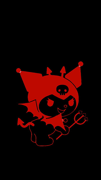 Carmine Kuromi wp, Sanrio HD phone wallpaper