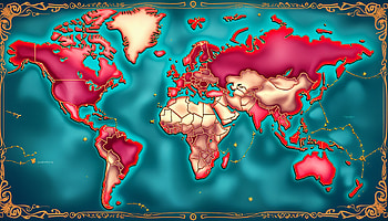 Stunning World Map in Ultra, world map HD wallpaper