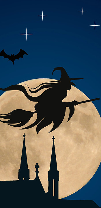 Halloween witch Samsung Galaxy Note 9 8 S9 S8, , Mesmerizing HD phone wallpaper