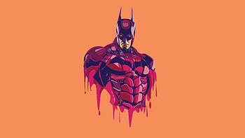 Batman Arkham Knight Minimalism, batman, superheroes, artwork, minimalism, artist HD wallpaper