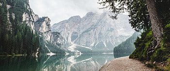 Alpine Mirror Lake — Quad, lake HD wallpaper