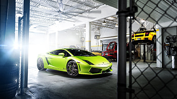Green Lamborghini Gallardo, , Cars HD wallpaper