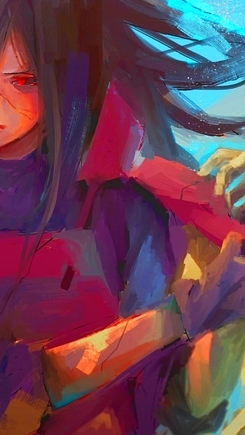 Madara Uchiha's Fierce Aura – Ultimate Naruto , Anime, Naruto, Madara Uchiha HD phone wallpaper