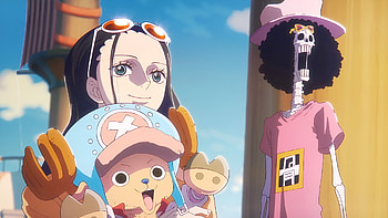 One Piece Crew : Nico Robin, Chopper & Brook Adventure Vista, Anime, One Piece, Nico Robin, Tony Tony Chopper, Brook (One Piece) HD wallpaper