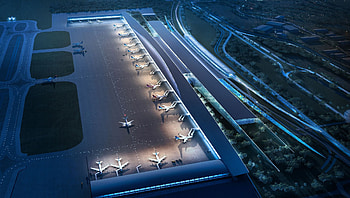 Soekarno-Hatta Airport, Airport design, International airport, Woodhead HD wallpaper