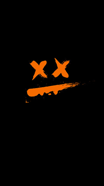 sad , orange, skulls, art, king, black, dark, , , colors HD phone wallpaper