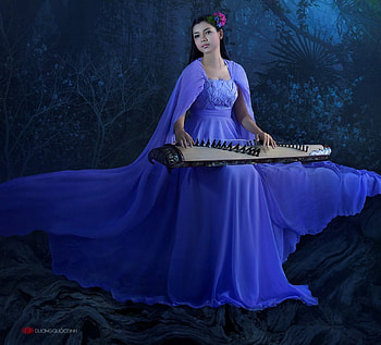 Beauty, lady, oriental, graphy HD wallpaper