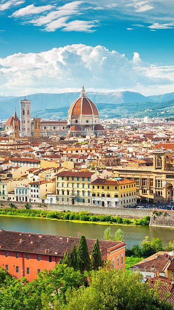 Florence cityscape, Man made HD phone wallpaper