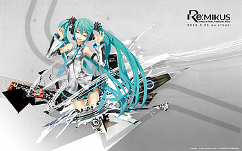 Hatsune Miku, Anime, Vocaloid HD wallpaper