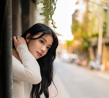 Graceful Asian Woman, woman, asian HD wallpaper