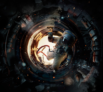 Astronaut Space Art , astronaut, others, space, artist, digital-art, artwork HD wallpaper