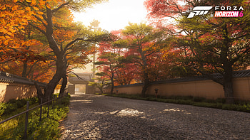 Forza Horizon 6 — Autumn Temple Drive ( ), Video Game, Japanese Garden, Path HD wallpaper