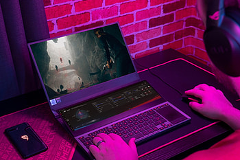 ROG Zephyrus Duo 15S, Dual screens gaming HD wallpaper