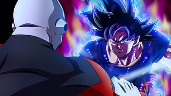 Dragon Ball Super, Son Goku, Ultra Instinct form, Jiren's challenge HD wallpaper