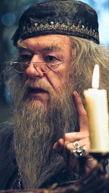 Dumbledore, Michael Gambon, Sagas, Harry Potter HD phone wallpaper