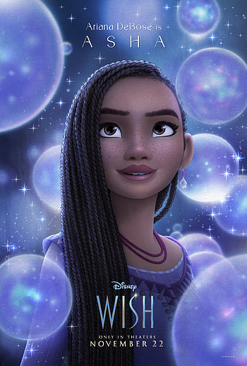 Wish 2023 Movie - Asha Animated Character, movie HD phone wallpaper