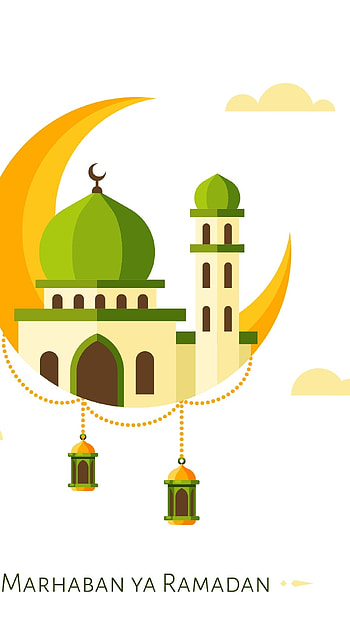 Ramadan, Painting HD phone wallpaper